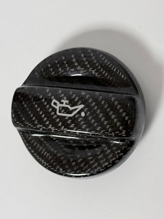 Ölverschlussdeckel 04E 103 485B – hochwertig mit Carbon veredelt – VW / Audi