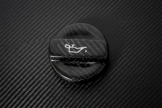 Ölverschlussdeckel hochwertig mit Carbon veredelt – VW / Audi – Motorraum Upgrade