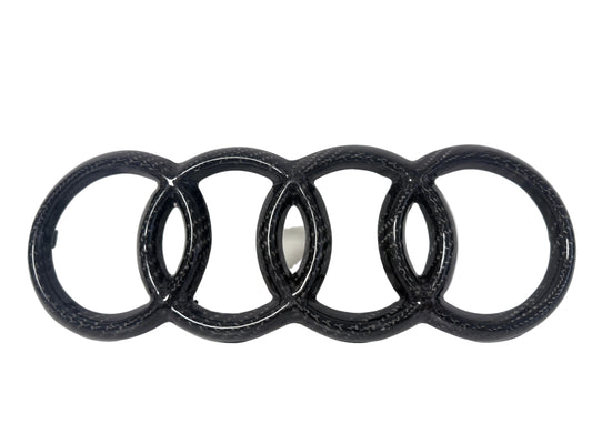 Audi Carbon Front Ring – Kühlergrill Emblem Rahmen – Performance Exterieur Upgrade